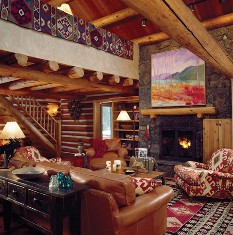 Designing & Decorating Your Great Room | News | Log Cabin Homes