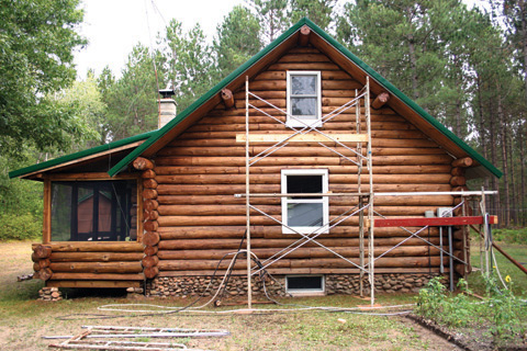 Selecting a Log Home Cleaner